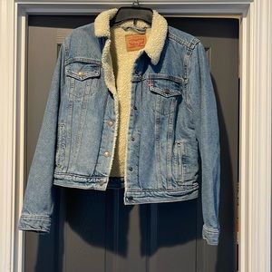 Levi’s Denim Jacket with Fur